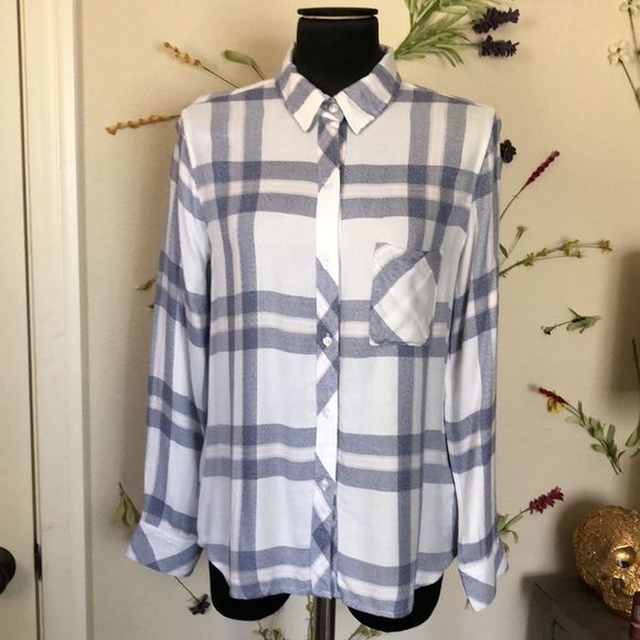 Rails Tops - Rails Hunter Chambray Pink